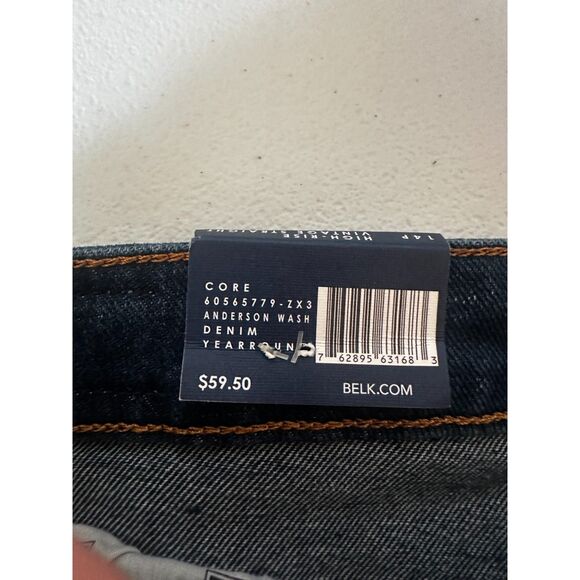 Crown & Ivy Petite 14P High Rise Vintage Straight Jeans Anderson Wash NWT - Picture 5 of 8